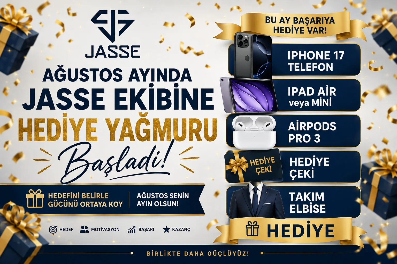 HEDİYE YAĞMURU BAŞLADI