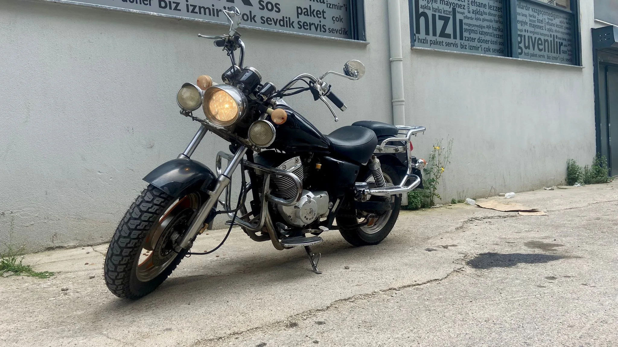 Temiz Bakımlı 2007 Skygo 250 Çift Silindir Chopper Masrafsız!
